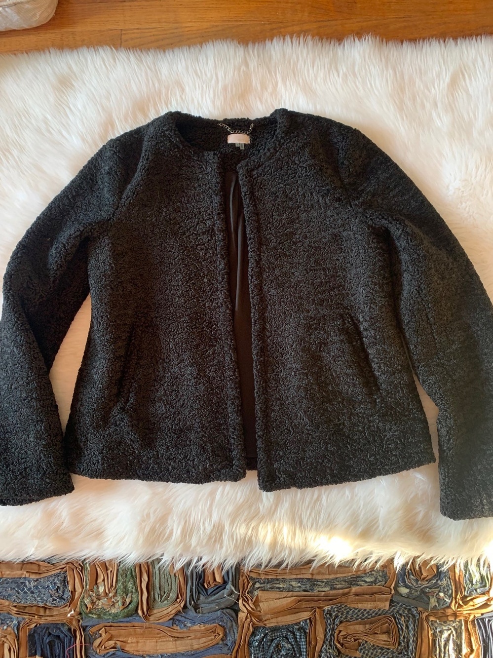 Ecru blazer jacket